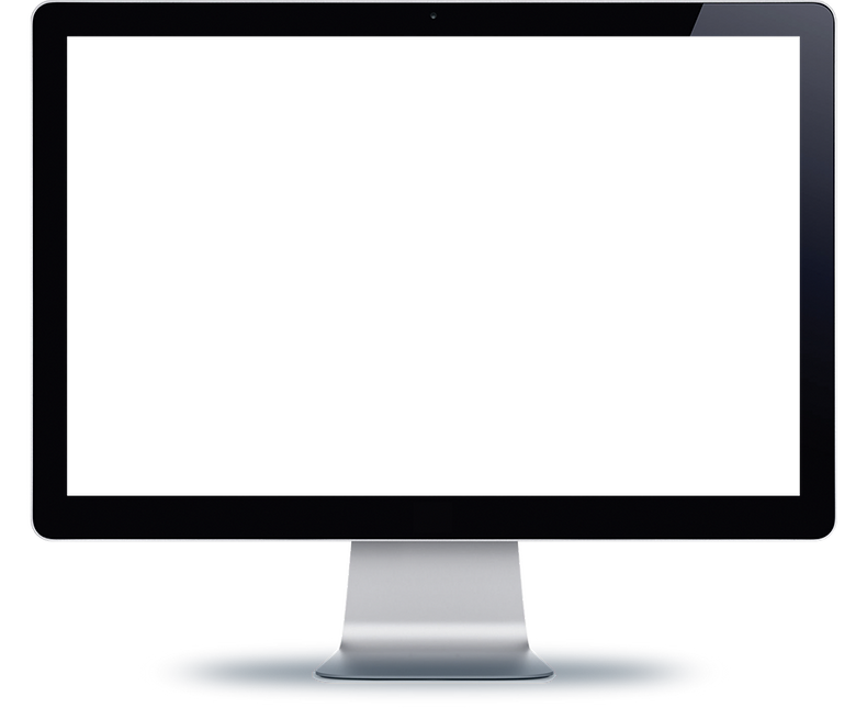 Websites Desktop Screen Presentation