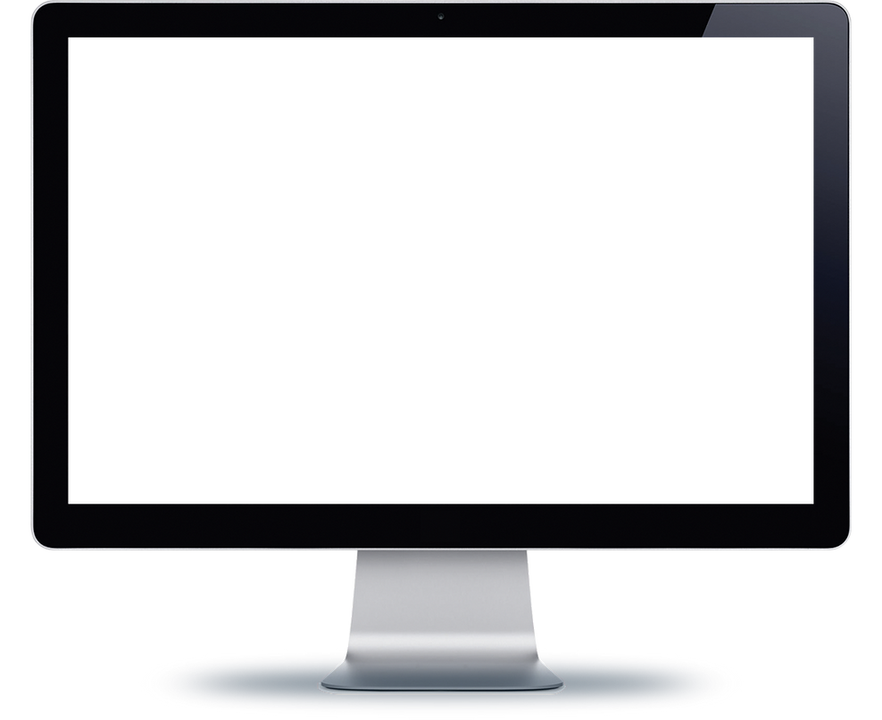 Website Desktop Screen Presentation